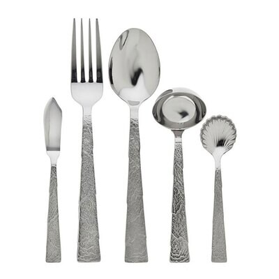 Ricci Slate 5 Piece Hostess Set 18/10 Stainless Steel 1501, MPN: 1501,