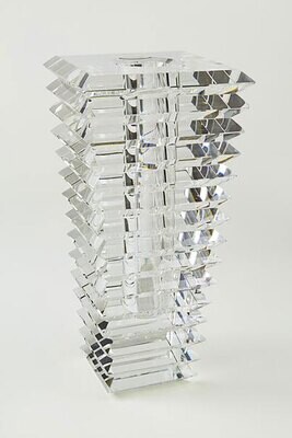 Tizo Inverted Pyramid Cut Vase Small PH490VAS, MPN: PH490VAS,