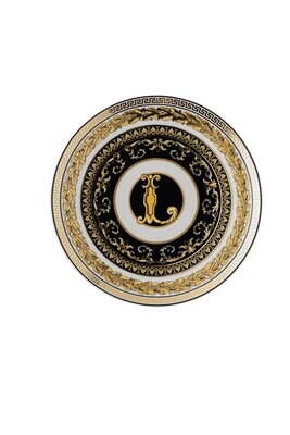 Versace Virtus Alphabet L Bread &amp; Butter Plate 6 2/3 Inch, MPN: 19335-403742-10217, 790955173668