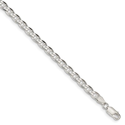 8 Inch 5.7mm Flat Anchor Chain Sterling Silver QFAN150-8, MPN: QFAN150-8, 883957933306