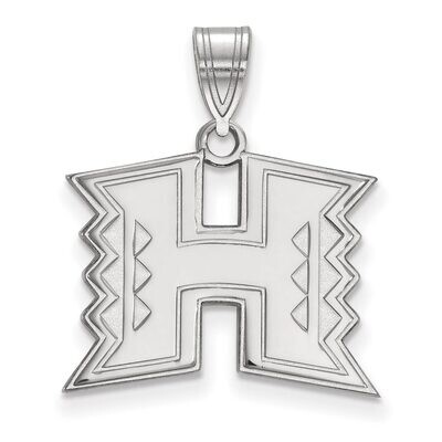 The University of Hawai&#39;i Medium Pendant Sterling Silver SS003UHI, MPN: SS003UHI, 886774707341