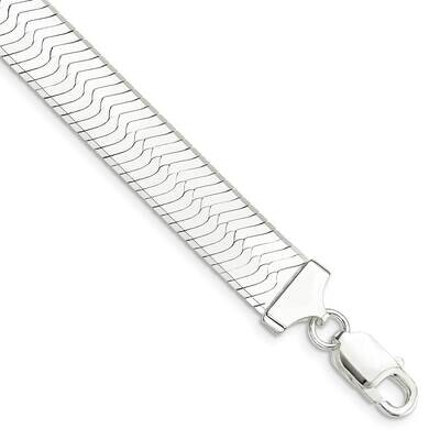 10.5mm Magic Herringbone Chain 7 Inch Sterling Silver QHB120-8, MPN: QHB120-8,