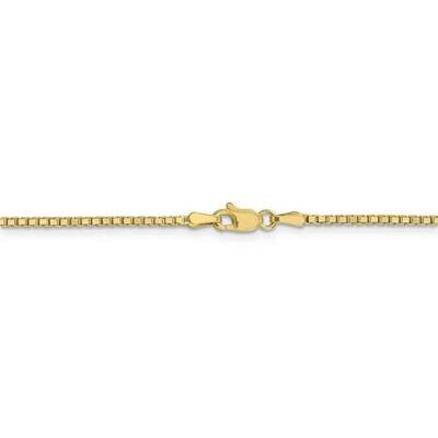 24 Inch 1.5mm Box Chain 10k Yellow Gold 10BX150-24, MPN: 10BX150-24, 191101440229