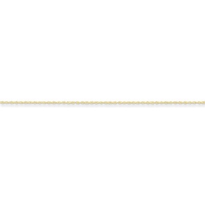 0.8mm Light-Baby Rope Chain 18 Inch 14k Gold PEN3-18, MPN: PEN3-18, 883957343921