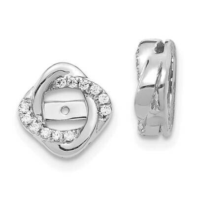 Jacket Earring 14k White Gold Diamond EJM5320-013-WA, MPN: EJM5320-013-WA, 191101386374