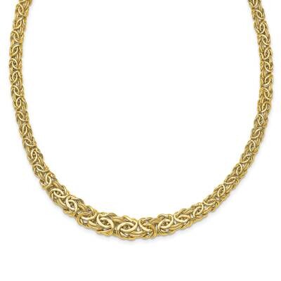Leslie&#39;s Fancy Link Necklace 14k Gold Polished HB-LF1490-18, MPN: LF1490-18, 191101480980