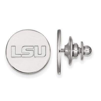 Louisiana State University Lapel Pin 14k White Gold 4W091LSU, MPN: 4W091LSU, 886774855271