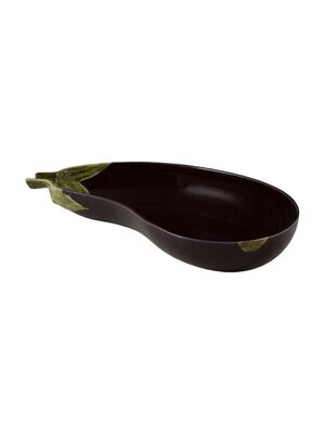 Bordallo Pinheiro Pinheiro Eggplant Salad Bowl Decorated 65018656, MPN: 65018656, 5600876073273