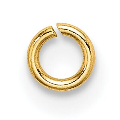 22 Gauge 3.50mm Round Jump Ring Setting 18k Yellow Gold 8Y2111, MPN: 8Y2111,