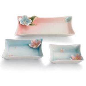 Franz Porcelain Sakura Flower Large Dessert Plate FZ01585A, MPN: FZ01585A, 837009009266