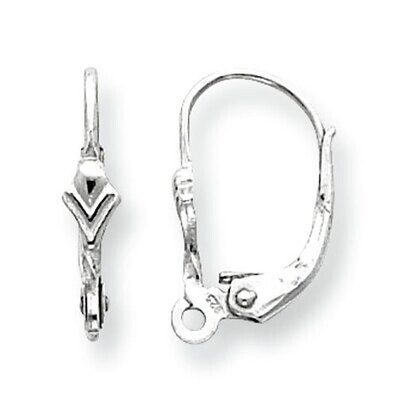 Leverback Setting Sterling Silver SS3112, MPN: SS3112,