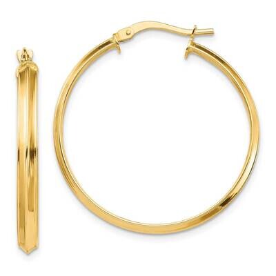 3M Hoop Earrings 14k Gold Polished  TF1383, MPN: TF1383, 191101986789