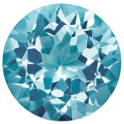Blue Zircon 2Mm Round Aa Quality Gemstone BZ-0200-RDF-AA, MPN: BZ-0200-RDF-AA,