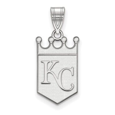 Kansas City Royals Large Pendant 14k White Gold 4W013ROY, MPN: 4W013ROY, 886774839844