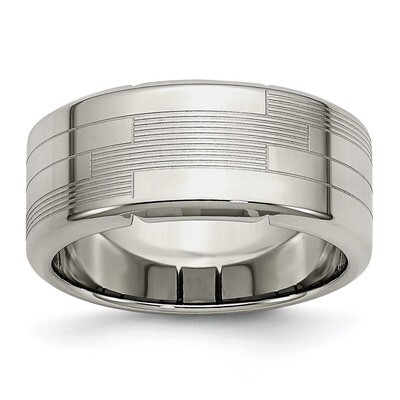 Textured Ring Stainless Steel SR170-10