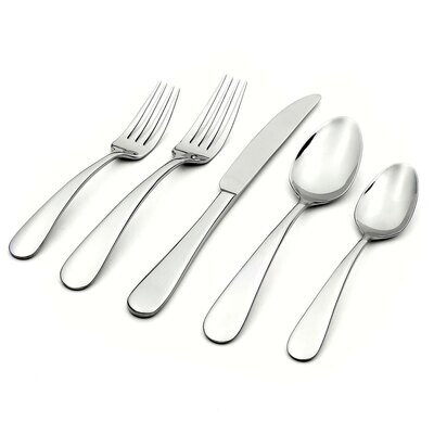 Oneida 20 Piece Tendu Flatware Set B385020AL20, MPN: B385020AL20, 78737137979