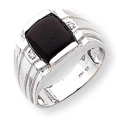 Diamond men&#39;s ring 14k White Gold Y1549AA, MPN: Y1549AA, 886774134338