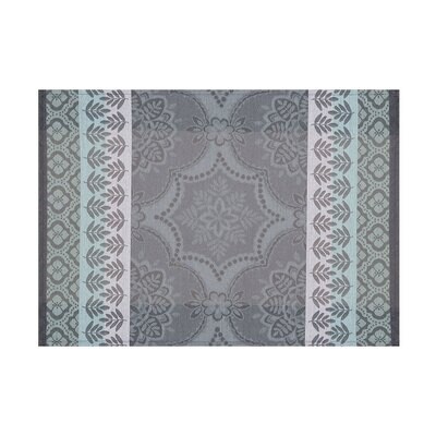 Le Jacquard Francais Bastide Grey Coated Placemat 21 X 15 Inch 23519 Set of 4, MPN: 23519, 36602692…