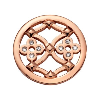 Nikki Lissoni Vintage Flower Garden Coin Rose Gold Plated 23mm Coin C1685RGS, MPN: C1685RGS, 871907…