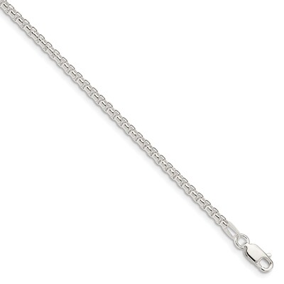 26 Inch 2.6mm Round Box Chain Sterling Silver QFC214-26, MPN: QFC214-26, 886774099682
