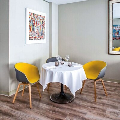 Le Jacquard Offre White Fil A Fil Tablecloth 69x98, MPN: 24919, 3660269249199