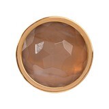 Nikki Lissoni Faceted Carnelian Brazil Gold-Plated 23mm Coin C1324GS, MPN: C1324GS, 8718627468159