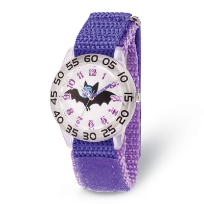 Disney Kids Vampirina Purple Strap Acrylic Time Teacher Watch  XWA5789, MPN: XWA5789, 842885102628