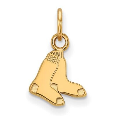 Boston Red Sox x-Small Pendant 14k Yellow Gold 4Y043RSO, MPN: 4Y043RSO, 886774881621