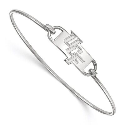 University of Central Florida Small Ctr Wire Bangle Sterling Silver SS015UCF-7, MPN: SS015UCF-7, 88…