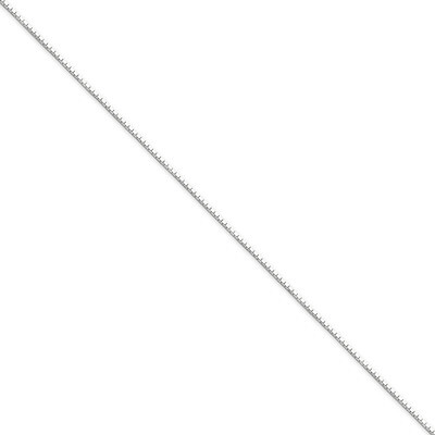 20 Inch .9mm 8 Sided Diamond-cut Mirror Box Chain Sterling Silver QPE36-20, MPN: QPE36-20, 88677440…