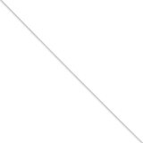 0.9mm Cable Chain 16 Inch 14k White Gold PEN75L-16, MPN: PEN75L-16, 886774538419