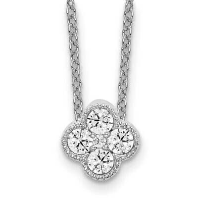 Diamond Vs/Si D E F Bloom Pendant Necklace 14k White Gold True Origin Lab Grown PM6346-025-WLD, MPN…