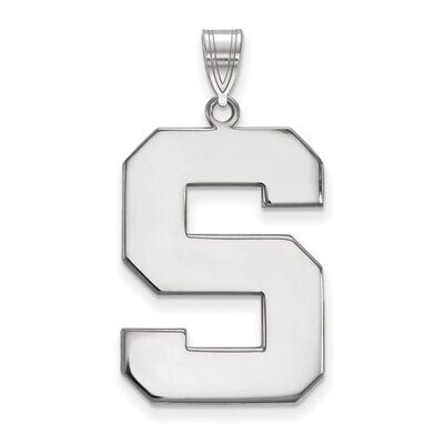 Michigan State University x-Large Pendant 10k White Gold 1W005MIS, MPN: 1W005MIS, 886774773728