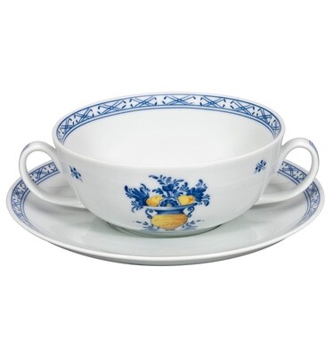 Vista Alegre Viana Consomme Cup &amp; Saucer, MPN: PF022985,