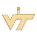 Virginia Tech Large Pendant 14k Yellow Gold 4Y004VTE, MPN: 4Y004VTE, 886774863672