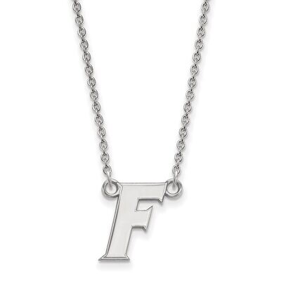 University of Florida Small Pendant with Chain Necklace 10k White Gold 1W065UFL-18, MPN: 1W065UFL-1…
