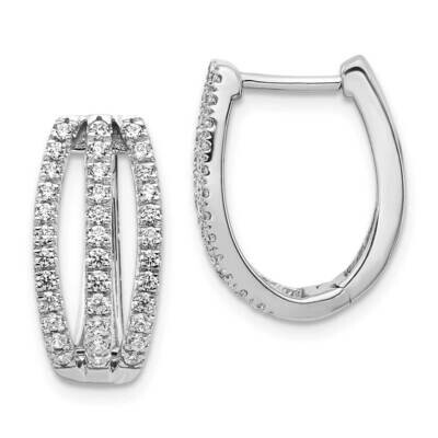 Earrings 14k White Gold Diamond EM4220-075-WA, MPN: EM4220-075-WA, 883957262840