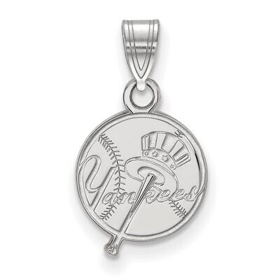 New York Yankees Small Pendant 14k White Gold 4W057YAN, MPN: 4W057YAN, 886774851969
