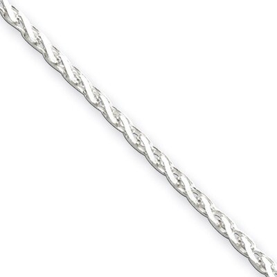 16 Inch 1.5mm Diamond-Cut Spiga Chain Sterling Silver QDS045-16, MPN: QDS045-16, 886774112367