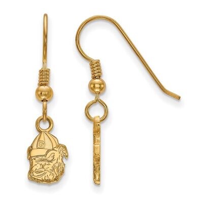University of Georgia x-Small Dangle Earring Wire Gold-plated Silver GP047UGA, MPN: GP047UGA, 88677…