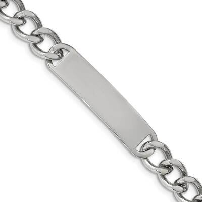 ID 8.50 Inch Bracelet Stainless Steel Polished SRB224-8.5 by Chisel, MPN: SRB224-8.5, 883957745725