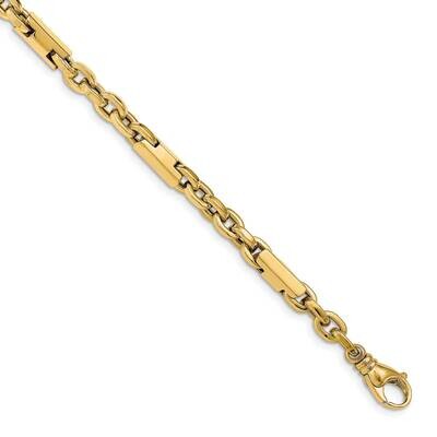 Leslie&#39;s Men&#39;s Polished Fancy Link Bracelet 14k Gold HB-LF1381-8.5, MPN: LF1381-8.5, 191101745027