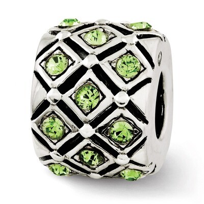 August Swarovski Elements Bead - Sterling Silver QRS2686AUG, MPN: QRS2686AUG, 886774992334