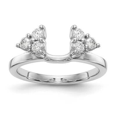 Diamond Vs/Si, D E F, Wrap 14k White Gold True Origin Lab Grown RM3067B-039-WLD, MPN: RM3067B-039-W…