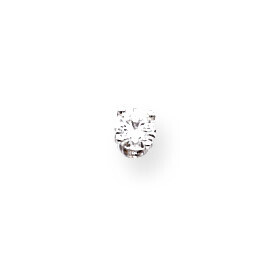 Complete Diamond Stud Earring 14k White Gold XW5AA-S, MPN: XW5AA-S, 883957227108