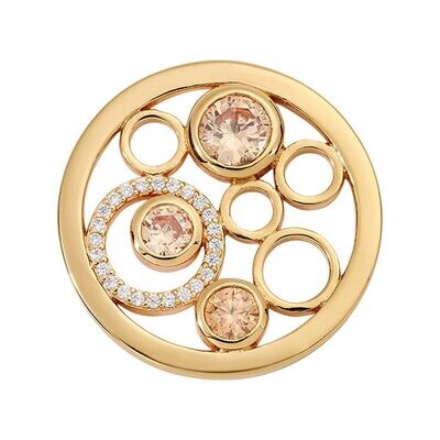 Nikki Lissoni Modern Coin Gold-plated 23mm C1663GS, MPN: C1663GS, 8719075307434