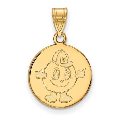 Syracuse University Medium Disc Pendant 10k Yellow Gold 1Y045SYU, MPN: 1Y045SYU, 886774817903