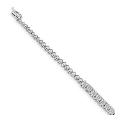 Bracelet 14k White Gold Diamond BM4658-105-WA, MPN: BM4658-105-WA, 191101332890