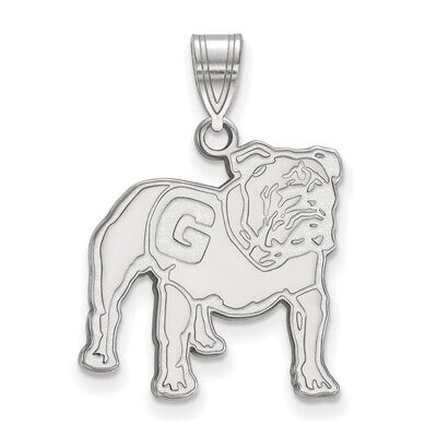 University of Georgia Large Pendant 14k White Gold 4W061UGA, MPN: 4W061UGA, 886774852485