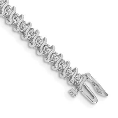 2.2mm Diamond Tennis Bracelet Mounting 14k White Gold X703WAA, MPN: X703WAA,